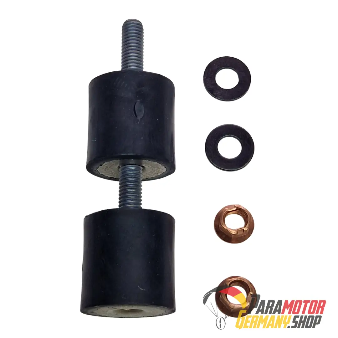 M021b Antivibration mount 30 x 30 mm - M8 x 25 mm (Set of 2) (includes:  M018a -  M019) | Vittorazi
