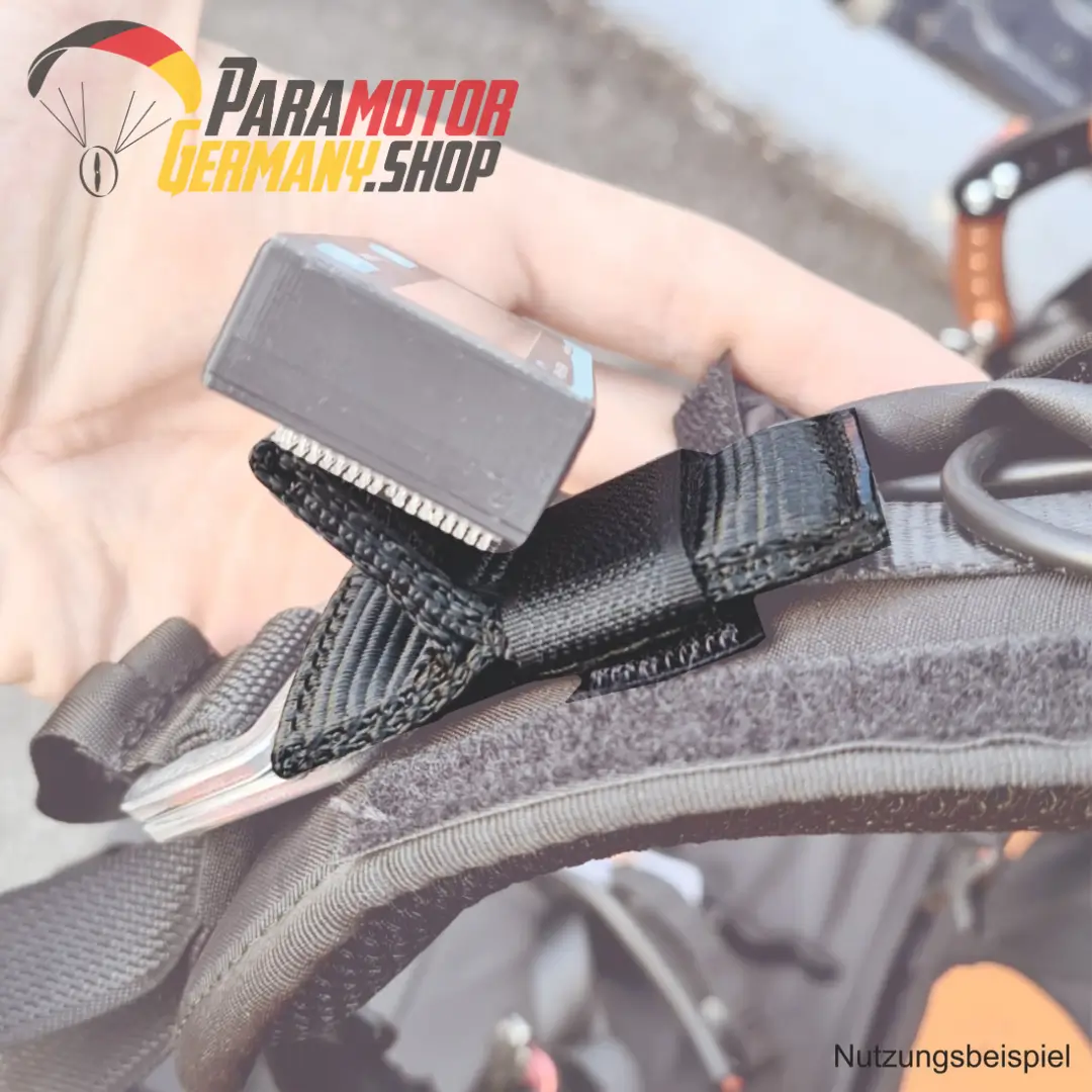 Universal display holder for paramotor instruments FlyProducts