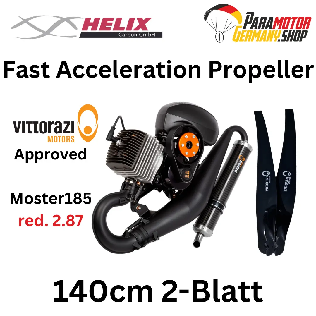 Propeller Moster185 2,87 140cm 2-Blatt Vittorazi Fast Acceleration PMH015