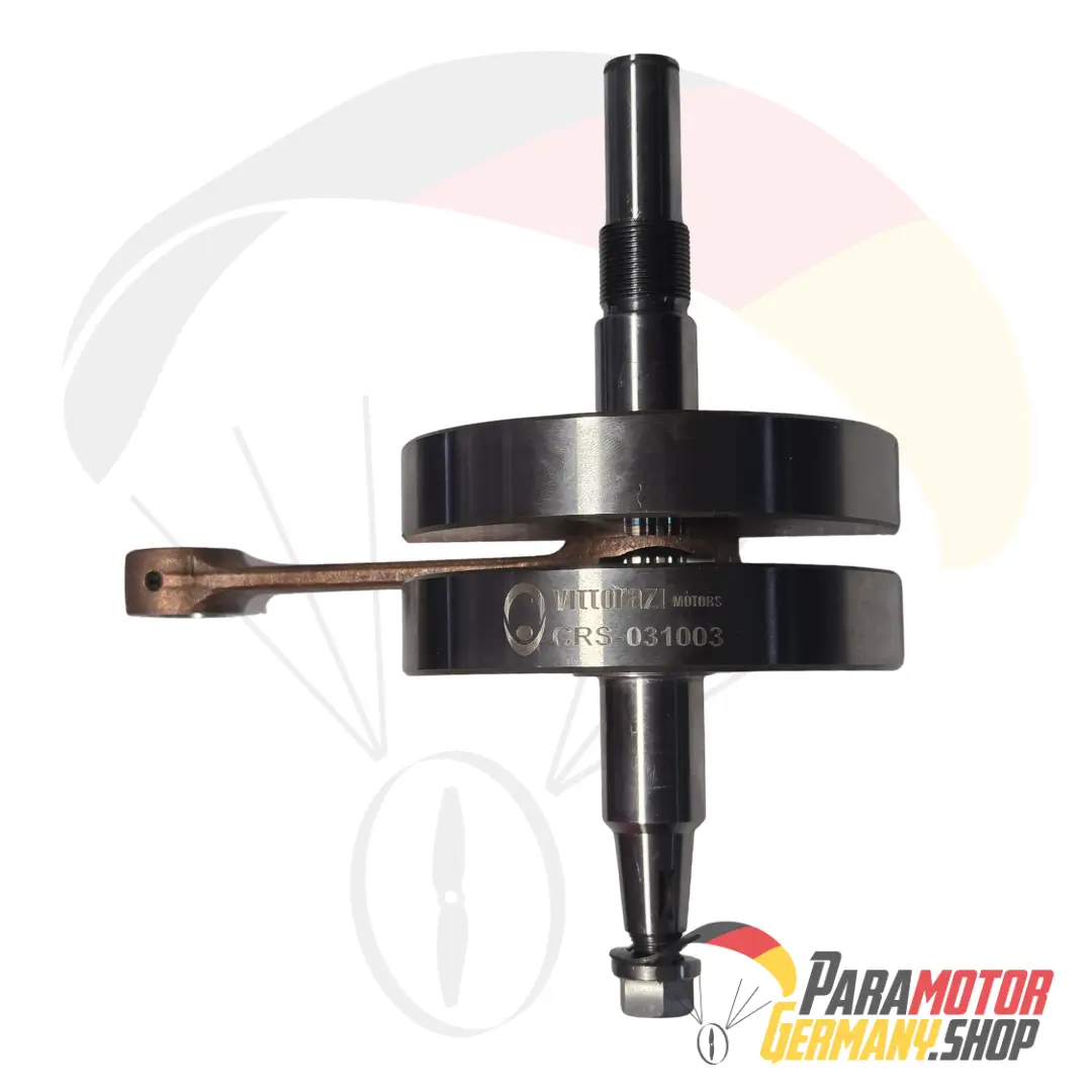 MP001 Crankshaft with push rod and Flywheel Nut 10 x 1.25 mm  | Vittorazi