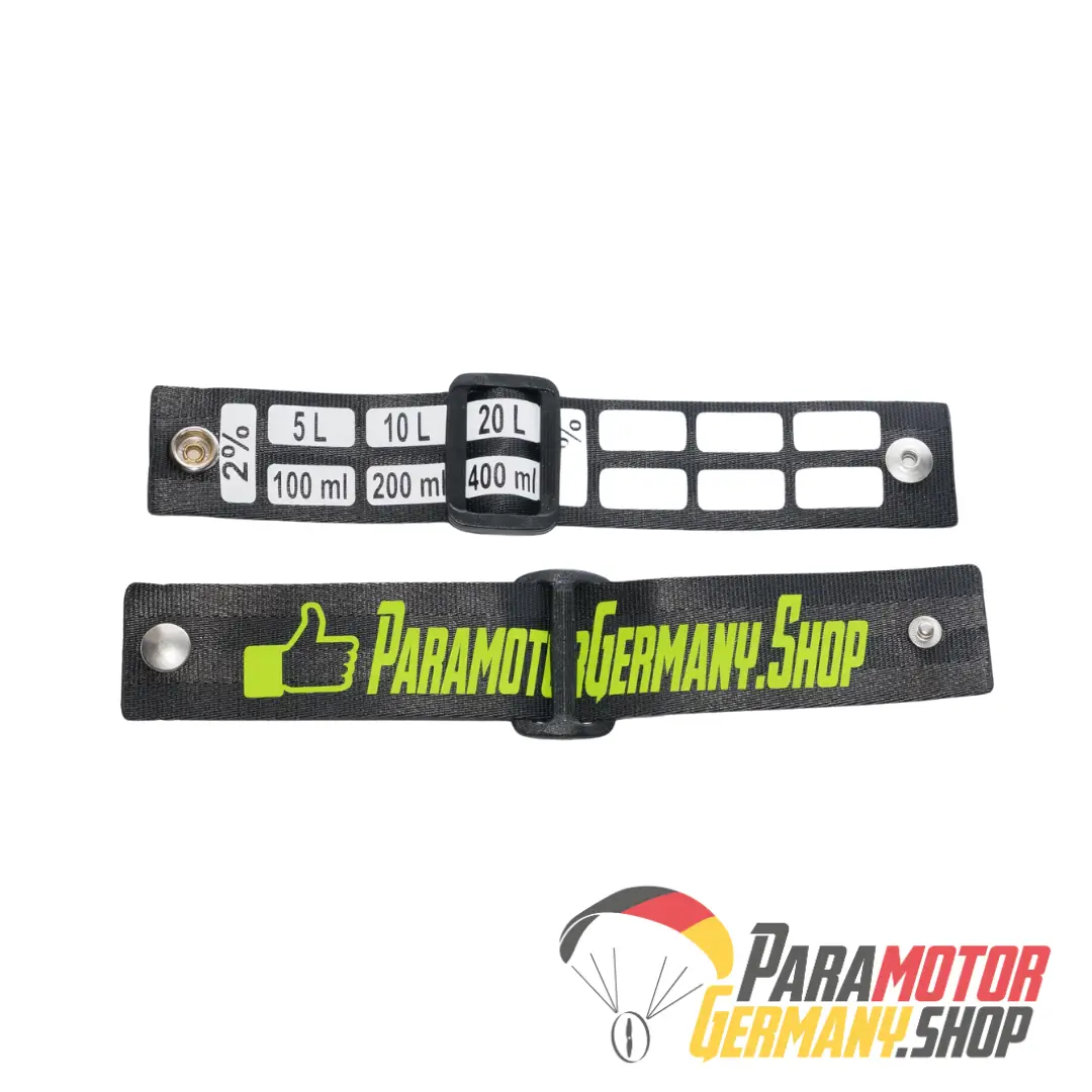 Paramotor MixTapes - Marking tape for paramotor fuel canisters