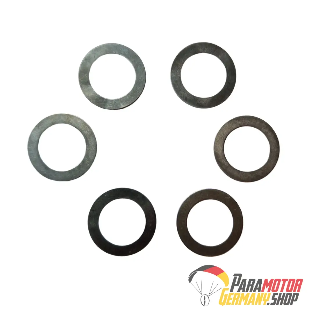 MP056.30 Shim washer 12 x 18 mm DIN 988PS (Set of 30) (includes: 10pcs 0,2mm - 10pcs 0,3mm - 5pcs 0,5mm - 5pcs 1,0mm) | Vittorazi