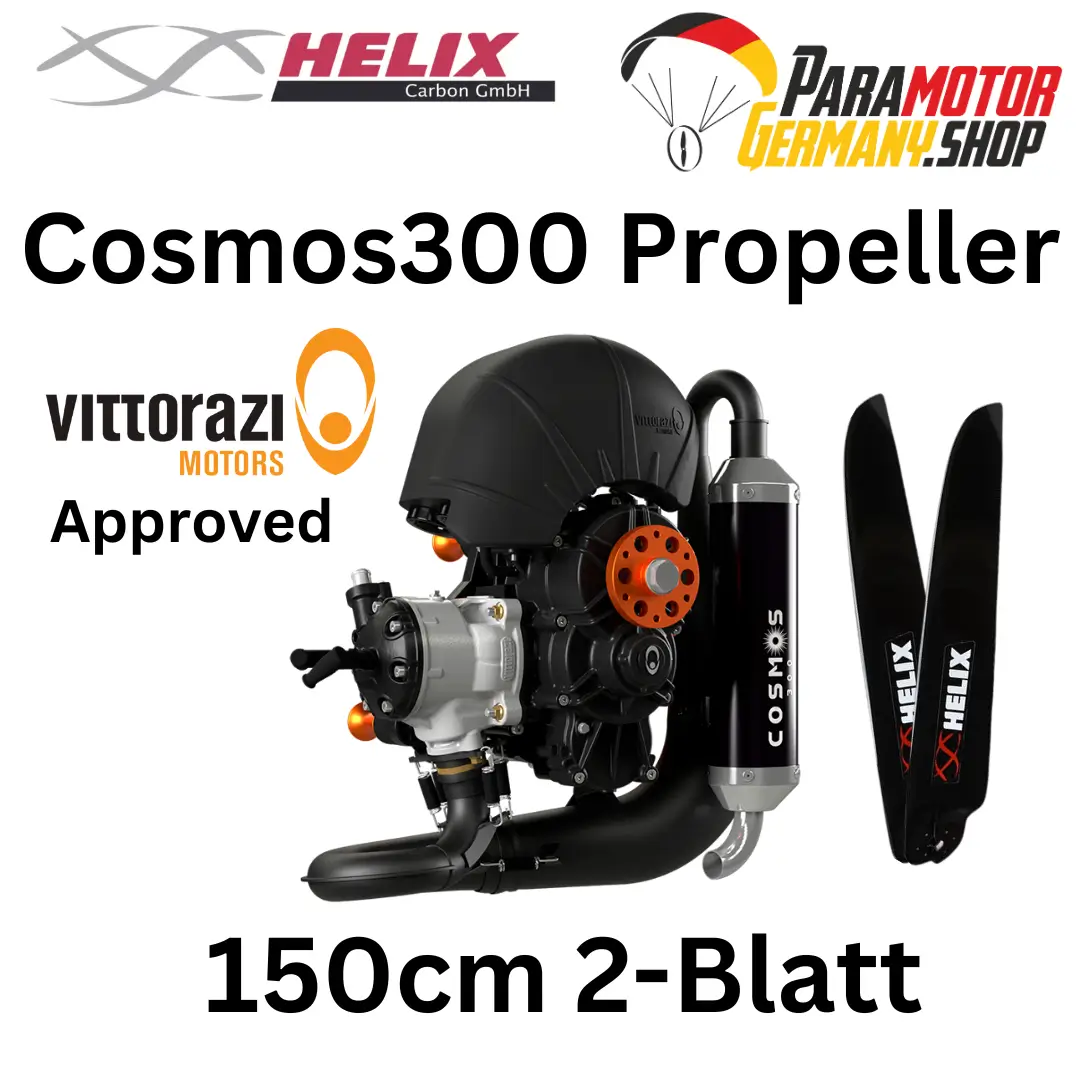 Propeller Cosmos300 150cm 2-Blatt Vittorazi Helix Carbon PCH002