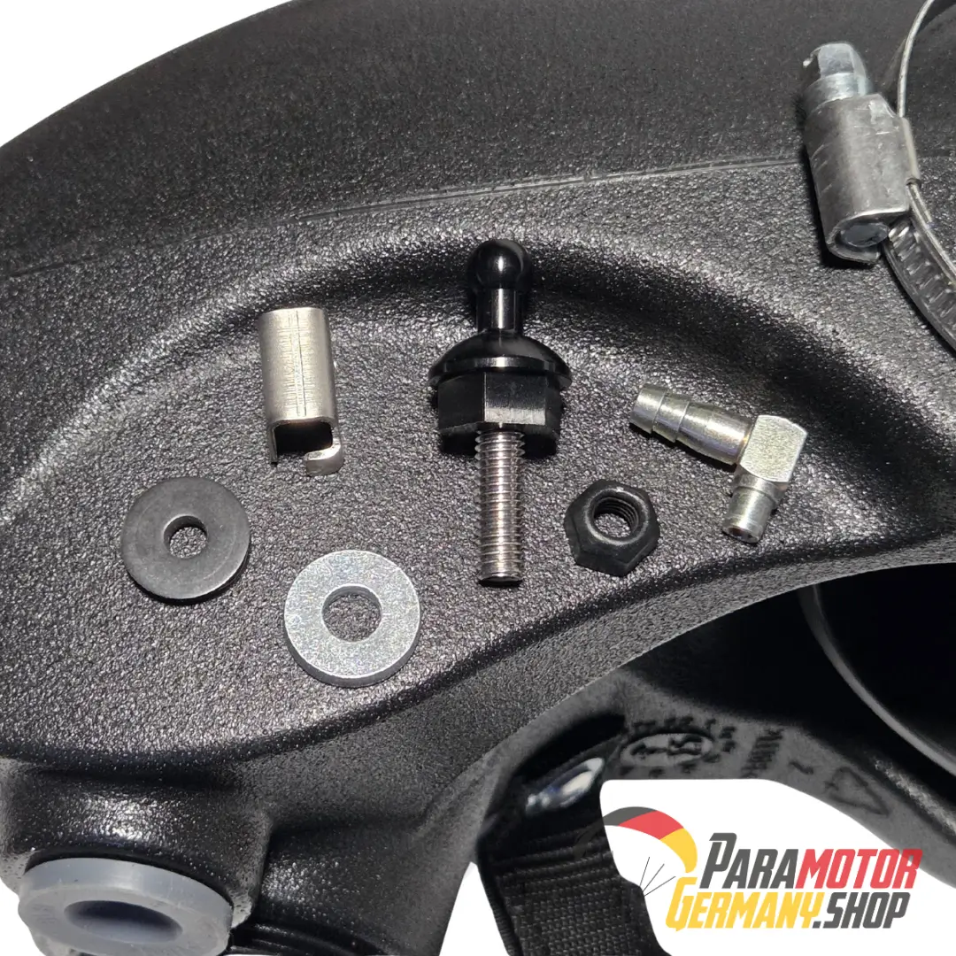 MP093k Air-box silencer complete (complete upgrade kit) (includes: Snaplock male - Upgrade tool - Fuel Juntion) | Vittorazi