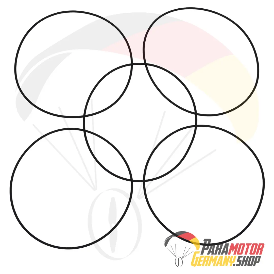 AT152.5 O-ring viton 88.62 x 1.78 mm (Set of 5) | Vittorazi