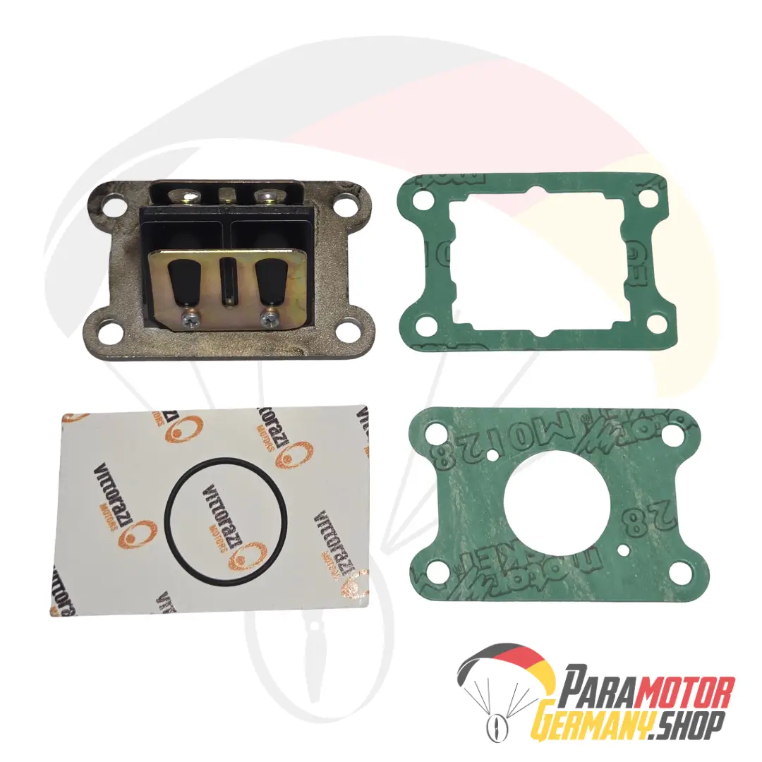 MI081 Reed valve complete with plastic flowguide and gaskets  | Vittorazi