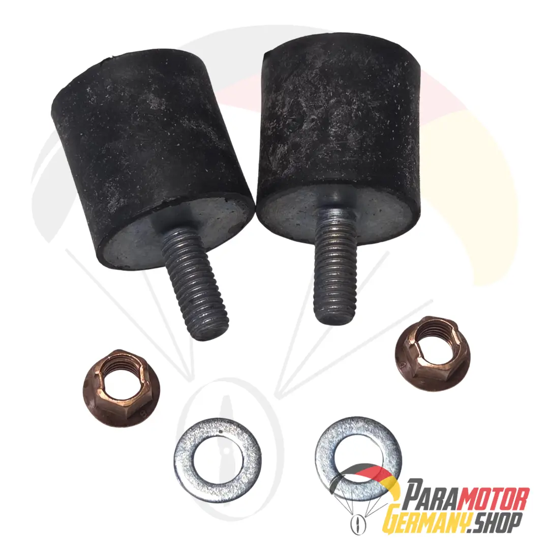 M021 Antivibration mount 30 x 30 mm - M8 x 20 mm (Set of 2) (includes: M018 -  M019) | Vittorazi