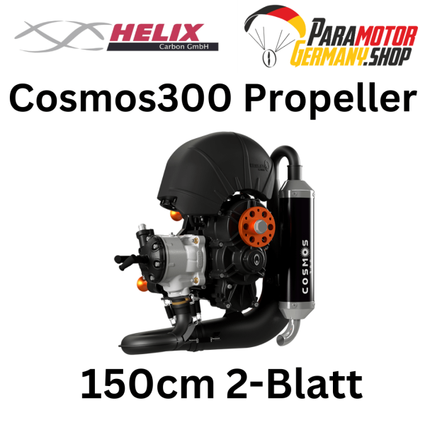 Propeller Cosmos300 150cm 2-Blatt Vittorazi Helix Carbon PCH002