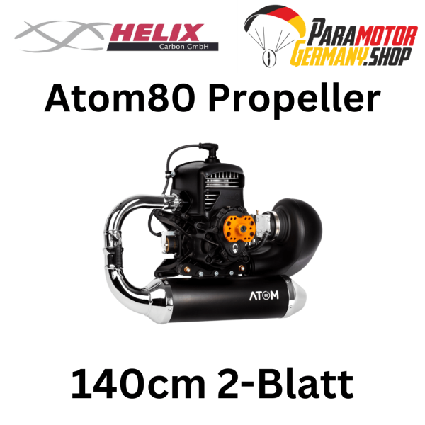 Propeller Atom80 140cm 2-Blatt Vittorazi Helix Carbon PAH003