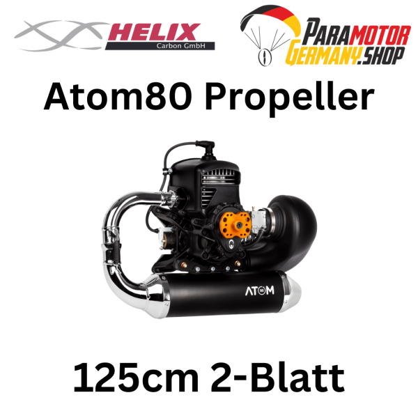 Propeller Atom80 125cm 2-Blatt Vittorazi Helix Carbon PAH001