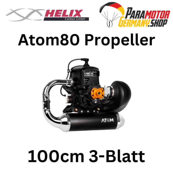 Propeller Atom80 100cm 3-Blatt Vittorazi Helix Carbon PAH000